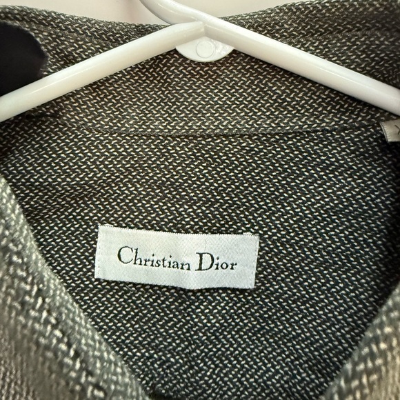 Dior Gray Casual Button Down Shirt - Picture 2 of 3